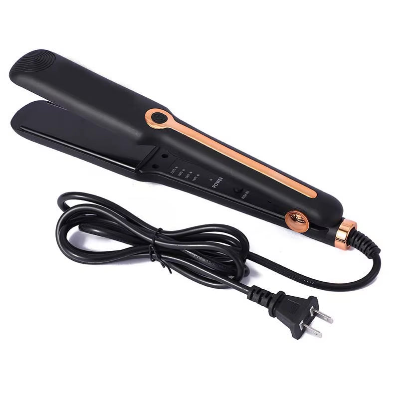 Professional Hair Straightener Ceramic Flat Iron Electric Splint Straight Styling Tool 2 in 1Hair Straightener and Curler